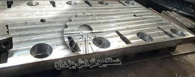 نمونه ای از خدمات بورنیگ CNC سنگین تراش یزدان